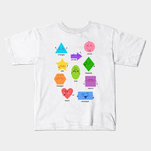 Meet The Shapes Kids T-Shirt